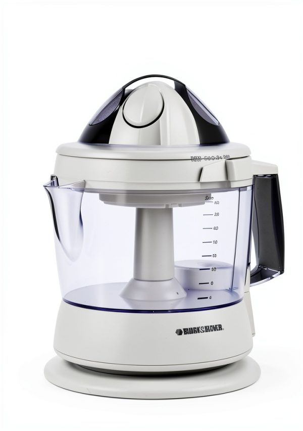 BLACK+DECKER CJ630 32-Oz Electric Citrus Juicer White Pulp Control-3