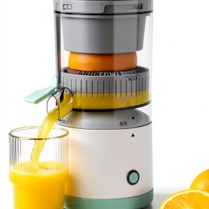 Electric Citrus Juicer Generic Automatic 16oz White Gray-0