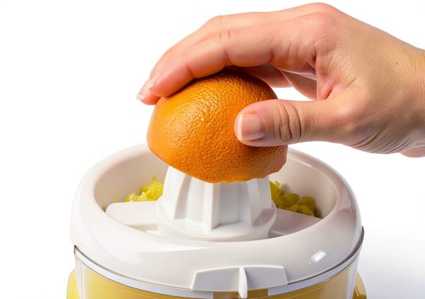 BLACK+DECKER CJ630 32-Oz Electric Citrus Juicer White Pulp Control-1