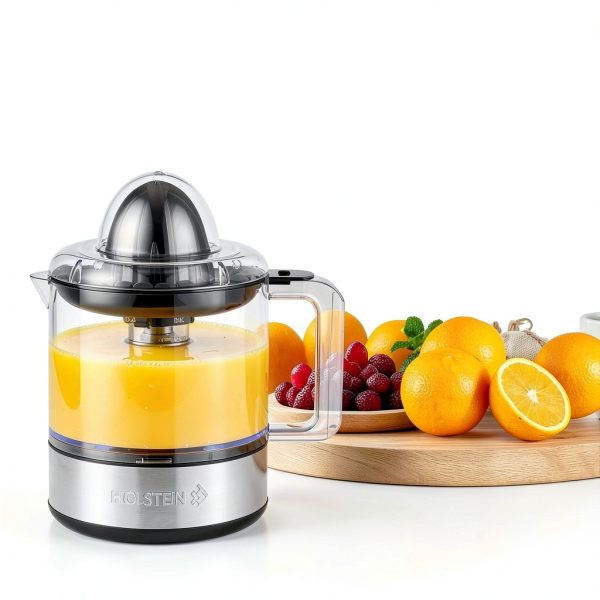 Electric Citrus Juicer by Holstein Housewares 27oz Black Steel-1