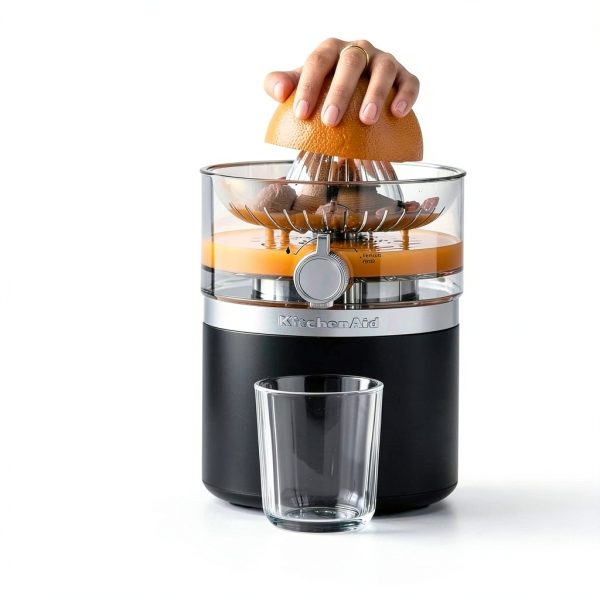 KitchenAid Cordless Citrus Juicer KCJR161BM Black Matte 16oz-2