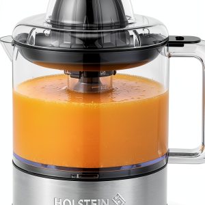 Electric Citrus Juicer by Holstein Housewares 27oz Black Steel-0